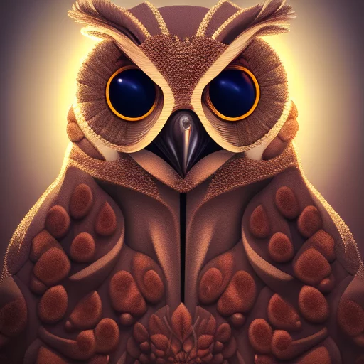 21958-74456-a beautiful digital illustration concept of an anthropomorphic owl by benoit b. mandelbrot, steven belledin, martin johnson head.webp